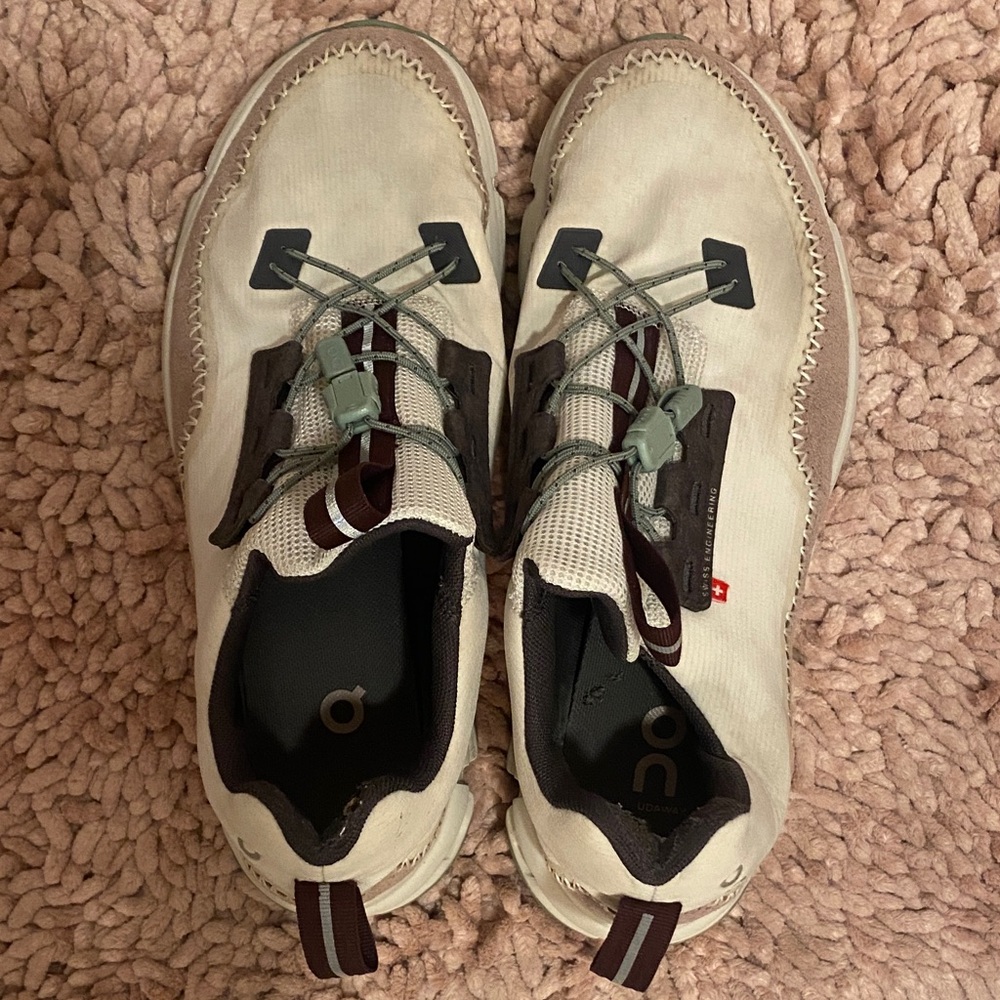 On Cloud Cloudaway Ice Womens Hiking Running Comfort Active “white ice moss”